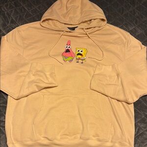 SpongeBob SquarePants Tan Hoodie